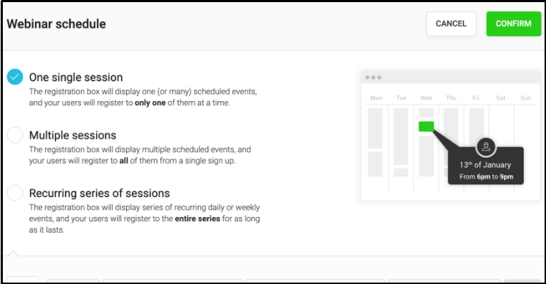 Webinar-dashboard